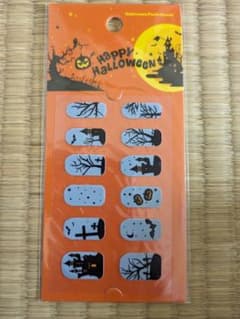 ネイルシール 手 ハロウィンのサムネイル