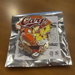 広島カープ オリジナルポケモン ピンバッジ ピカチュウ カープ 30周年
