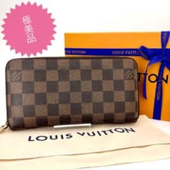 【赤字覚悟大幅値下】LOUIS VUITTON ダミエ長財布 ラウンドファスナーのサムネイル