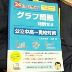 グラフ問題特別ゼミ公立中高一貫校対策 : 24日間で完成!のサムネイル