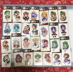 東方project シールステッカー 28枚のサムネイル