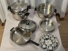Amway Queen ステンレス製多機能調理鍋セット MADE IN USA - メルカリ