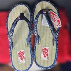 일본 한정 신품 VANS TATAMI COASTAL 샌들 다다미 28cm