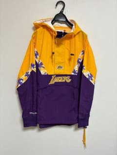 Mitchell&NessレイカーズアノラックパーカーブルゾンLAKERS Mitchell&NessレイカーズアノラックパーカーブルゾンLAKERS - メルカリ