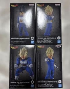 ドラゴンボール SPIRITFLICKS02 ベジータ4種セット フィギュア - メルカリ