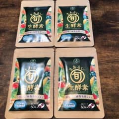 さくらの森 まあるい旬生酵素 1袋60粒入り 4袋のサムネイル