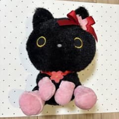 靴下にゃんこ キラキラさくらぬいぐるみ 当時物 平成レトロ