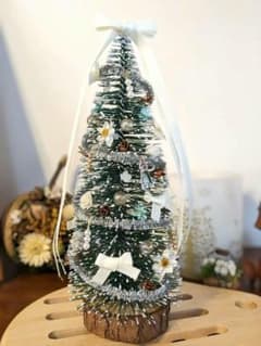専用✾クリスマスツリー✾　ハンドメイド　20センチ　ミニチュア　シルバニアのサムネイル