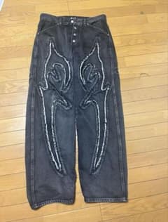 yadorin様専用THUG CLUB Tribal Denim Pants 3のサムネイル