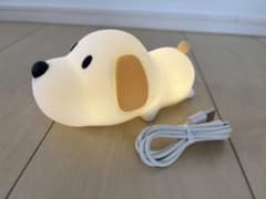 授乳ライト　犬型 USB充電式のサムネイル