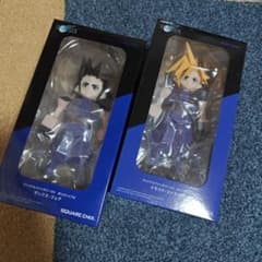 FF7 一番くじ ポリゴン 女装クラウド シークレット ティファ ザックス