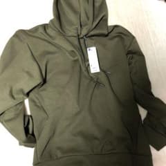 GU ダブルフェイスビッグパーカー(長袖) MEN Mサイズのサムネイル