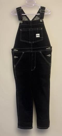 【美品】EDWIN キッズ デニム オーバーオール サロペット 120のサムネイル