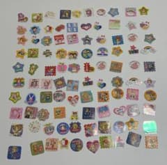 平成レトロ フレークシール 約100枚 ちゃお 付録 - メルカリ