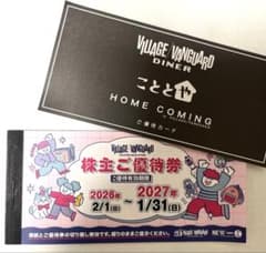 ビレバン 株主優待券 12000円分 ビレッジバンガード ヴィレッジヴァン