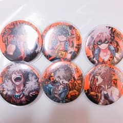 RINA様お取り置き中！ヒロアカ 爆豪勝己 原作缶バッジ6点セットのサムネイル