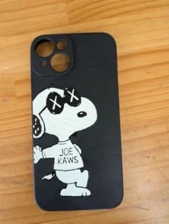 スヌーピー JOE KAWS ソフトケース JOE KAWS スヌーピー iPhoneケース ブラック - メルカリ