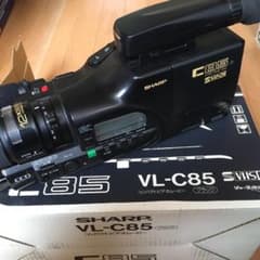 未使用 SHARP シャープ VL-C85 ビデオカメラ - メルカリ