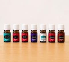 Young Living エッセンシャルオイル 7本セット 5ml 開封済のサムネイル