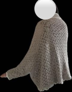 ハンドメイド 手編み　モモンガカーディガンのサムネイル