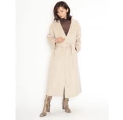 SNIDEL ベージュ ロングコート Mのサムネイル
