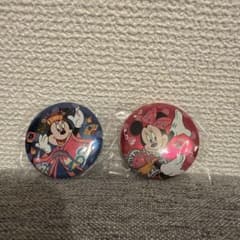 ミニーマウス ピンバッジ 2個セット - メルカリ