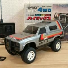 【ジャンク】NIKKO ラジコン TOYOTA HILUX 4WD 1/20のサムネイル