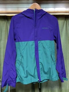 adidas ウィンドブレーカー パープル グリーン　Sサイズのサムネイル
