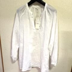 超美品　23区　グリーン　LIBECOリネンスキッパーシャツ　リネン100% 新品未使用23区×LIBECOリネン100%スキッパーシャツ - メルカリ