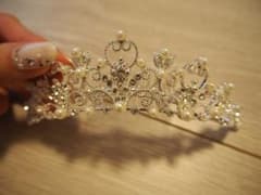 【週末限定値下げ】ANNAN WEDDING ティアラのサムネイル