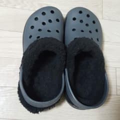 crocs風　冬用モコモコサンダルのサムネイル