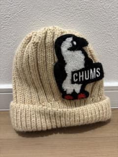 CHUMS ニット帽 ビーニー ベージュのサムネイル
