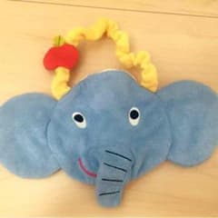 赤ちゃん よだれかけ 象のサムネイル