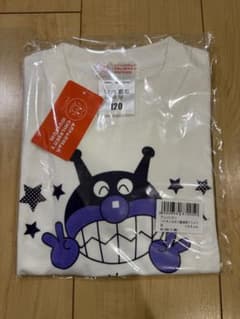 アンパンマン Tシャツ バイキンマン柄 120cmのサムネイル