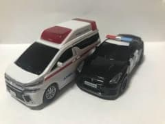 専用！！箱無しパトカー、救急車、消防車。のサムネイル