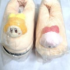 星のカービィ　はぐっとふわもふスリッパ