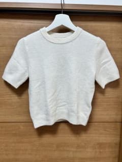 H&M ファインニットトップス 半袖のサムネイル