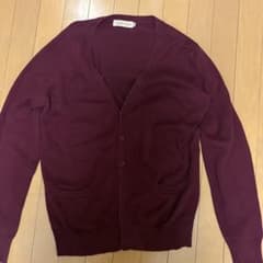 制服　カーディガン　ワインレッドのサムネイル