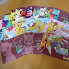 ポケモンジャンボシールダスミュウ　ミュウツー　ホウオウ　ピカチュウ ポケモンジャンボシールダスミュウ ミュウツー ホウオウ ピカチュウ