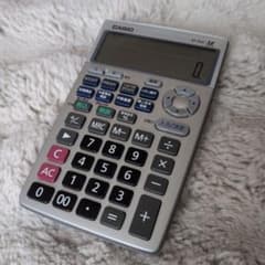 CASIO W-850 電卓 シルバーのサムネイル