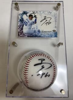 【希少品】岡林勇希 サインカード＆サインボールセット 中日ドラゴンズ ケース付き 希少品】岡林勇希 サインカード＆サインボールセット 中日ドラゴンズ