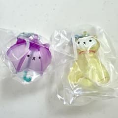 てるてるにゃんこ アピるチャーム めじるしアクセサリー 2種セットのサムネイル