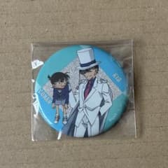 名探偵コナン 江戸川コナン 怪盗キッド メタリック缶バッジ - メルカリ