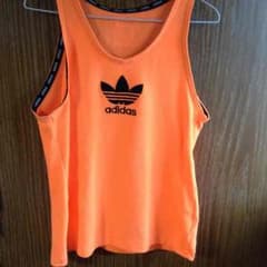 adidas タンクトップ ☆蛍光オレンジのサムネイル