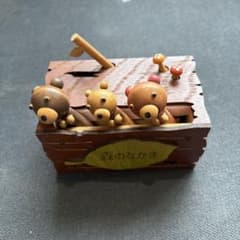 森のなかま 木製オルゴール となりのトトロのサムネイル