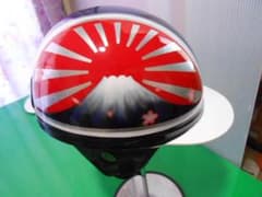 カスタムコルク半 三つボタンコルク 紫 赤 日章富士リァル 送料込み 