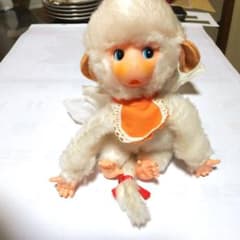 ホワイトモンキーのぬいぐるみ 本体のサムネイル
