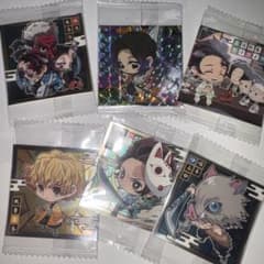 Demon Slayer Wafer Stickers (Set of 6)