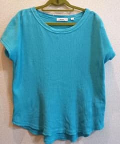niko and... ワッフル 半袖Tシャツ ブルーのサムネイル