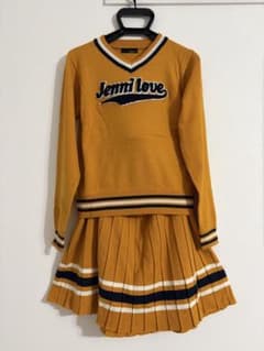 JENNI love ジェニィラブ ニットセットアップ スカート 長袖のサムネイル